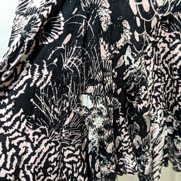 Free People | Abstract Print Skater Dress - Picture 5 of 7